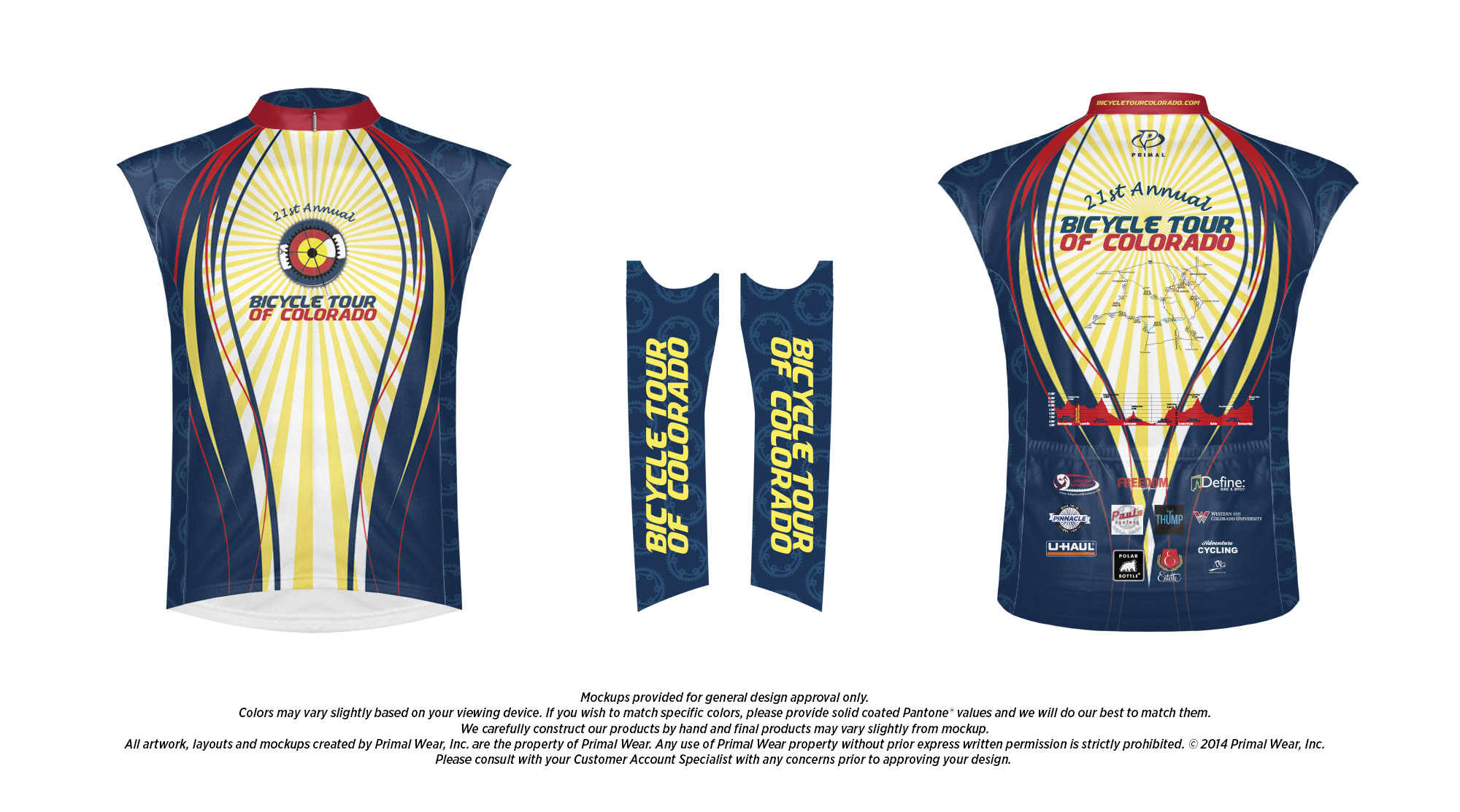 2015 Men's Jersey Sleeveless